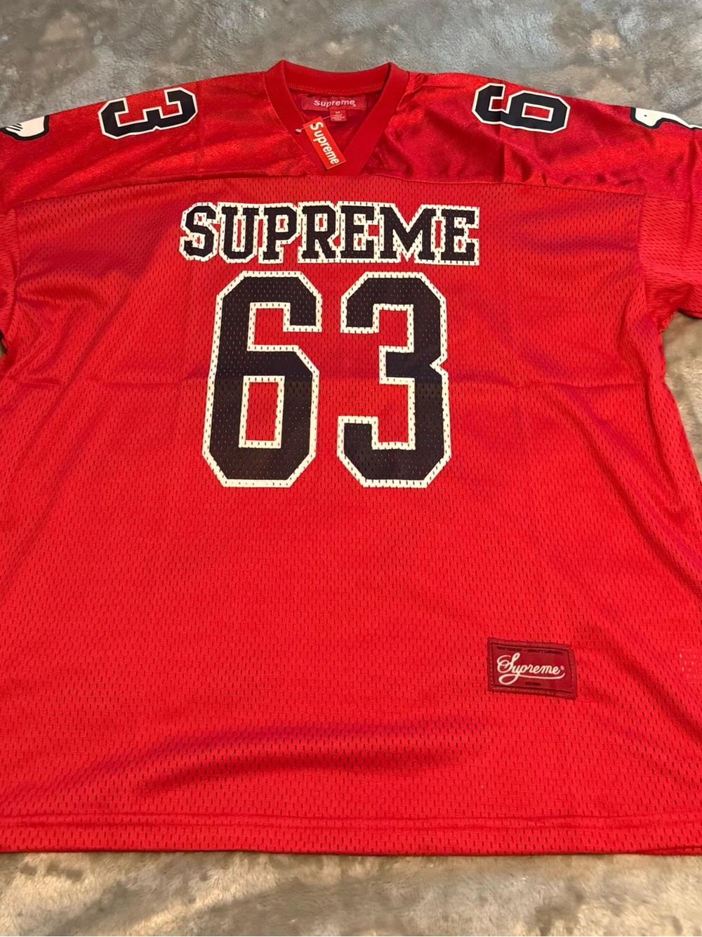 Supreme red Jersey